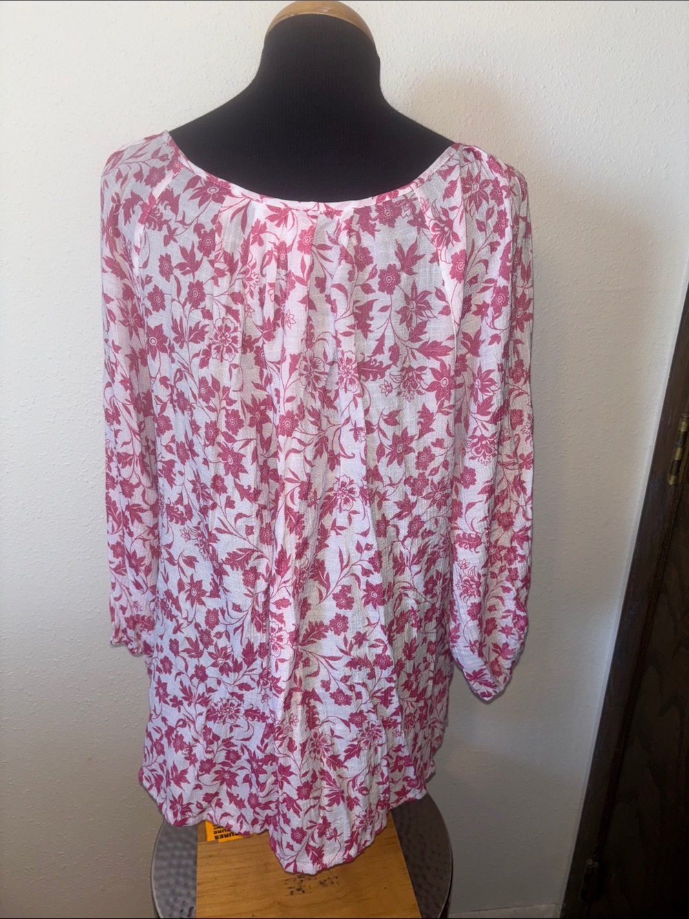 CJ Banks Lightweight Pullover Floral Top size 2X - Picture 5 of 8